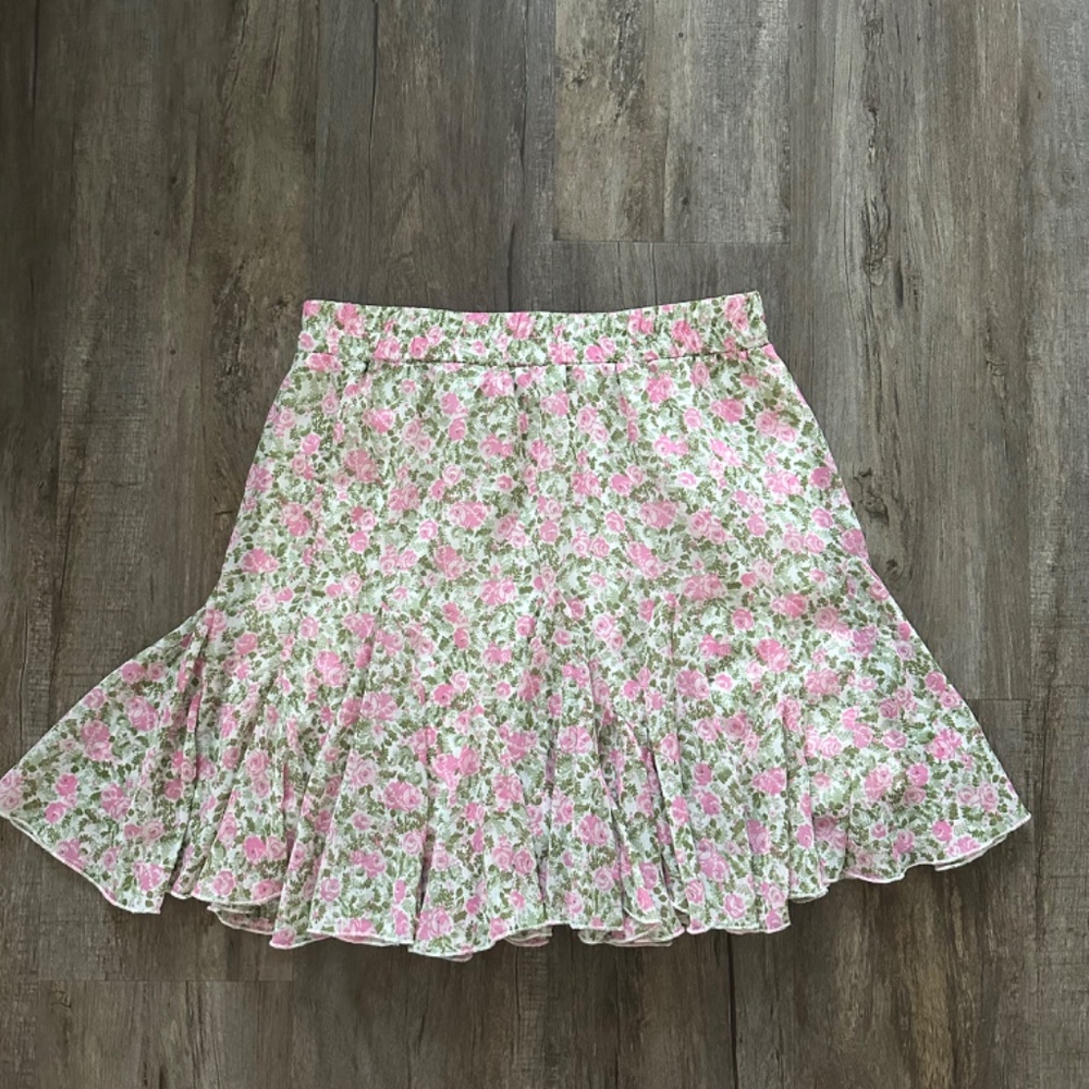 Amisu Floral Skirt